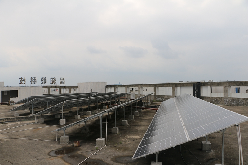 自有廠房屋頂61KW光伏發(fā)電站2