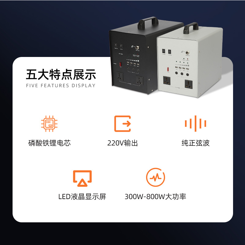 產(chǎn)品型號(hào) FS016：1000W 705WH 太陽(yáng)能小系統(tǒng)